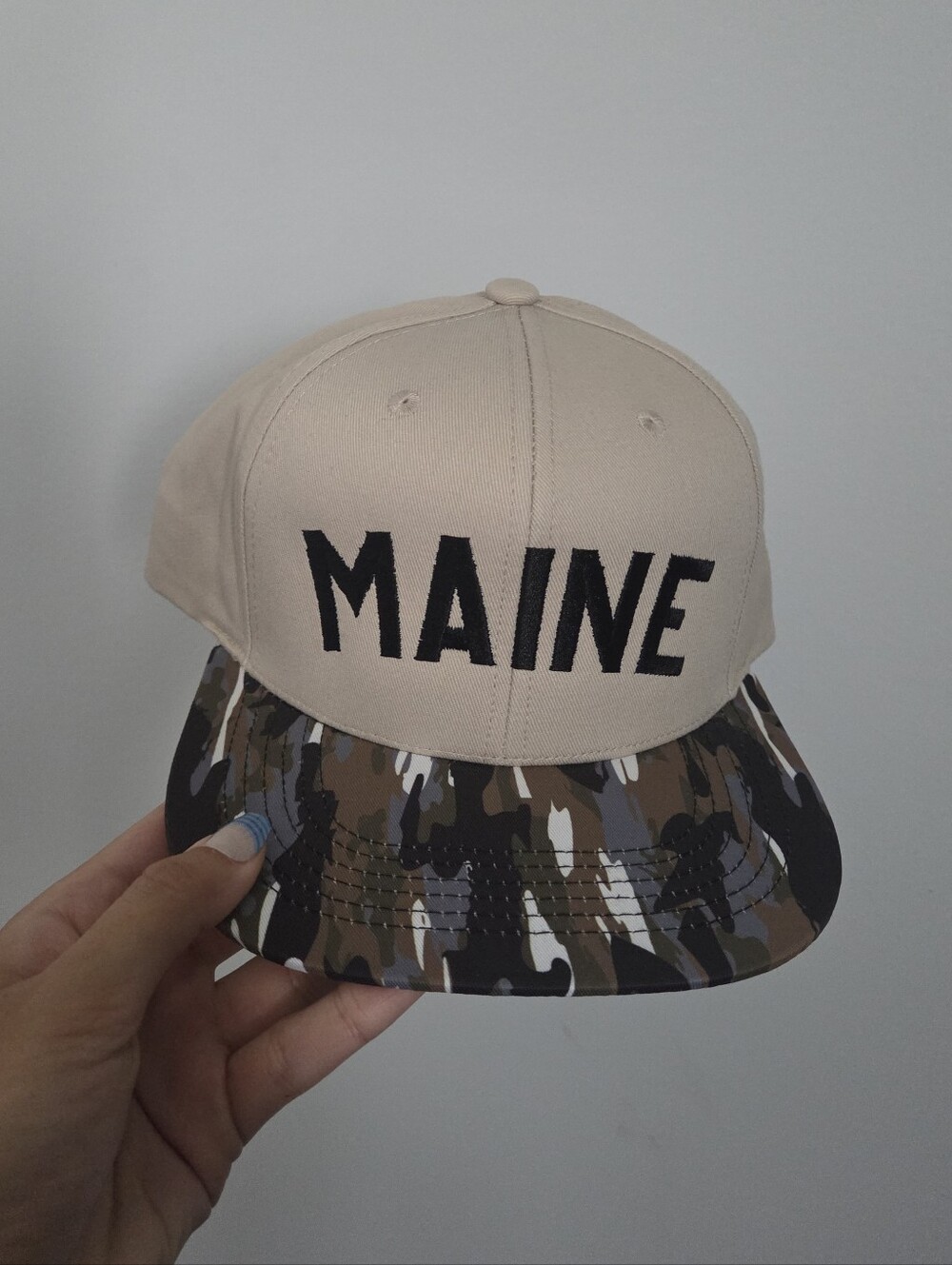 Maine Snapback Hat